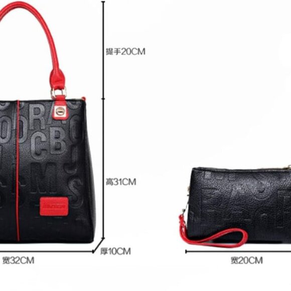 Women Handbags Hobo Shoulder Bags PU Leather Handbags Fashion Large Capacity Bag - Picture 5 of 6